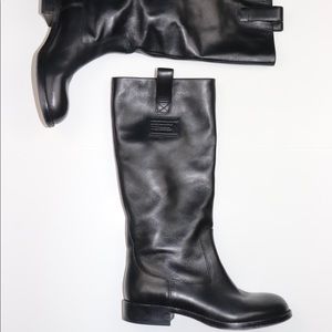 Marc by Marc Jacobs - Black Leather Riding Boots